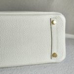 Hermes Birkin 25cm Mushroom Togo Leather with Gold Plated Hardware #ROEK-1 - Image 10