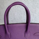 Hermes Birkin 30cm Purple Togo Leather with Gold Plated Hardware #RTRT-1 - Image 16