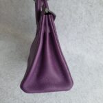Hermes Birkin 30cm Purple Togo Leather with Gold Plated Hardware #RTRT-1 - Image 8