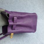 Hermes Birkin 30cm Purple Togo Leather with Gold Plated Hardware #RTRT-1 - Image 10