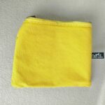 Hermes Bora Bora Pouch Yellow Canvas with Palladium Hardware #RTRE-17 - Image 10