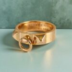 Hermes CDC Ring 18k Rose Gold Hardware #ROUL-3