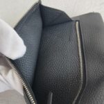 Hermes Dogon Long Wallet Black Clemence Leather with Palladium Hardware #ROCK-1 - Image 23