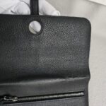 Hermes Dogon Long Wallet Black Clemence Leather with Palladium Hardware #ROCK-1 - Image 5