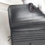 Hermes Dogon Long Wallet Black Clemence Leather with Palladium Hardware #ROCK-1 - Image 14