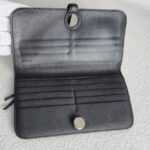 Hermes Dogon Long Wallet Black Clemence Leather with Palladium Hardware #ROCK-1 - Image 13