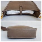Hermes Evelyne 16cm Etoupe Clemence Leather with Gold Plated Hardware #RTOL-2 - Image 5