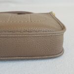 Hermes Evelyne 16cm Etoupe Clemence Leather with Gold Plated Hardware #RTOL-2 - Image 9