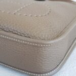 Hermes Evelyne 16cm Etoupe Clemence Leather with Gold Plated Hardware #RTOL-2 - Image 11