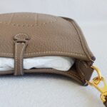 Hermes Evelyne 16cm Etoupe Clemence Leather with Gold Plated Hardware #RTOL-2 - Image 7