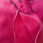 Hermes Kelly 32CM Tosca Pink Epsom Leather With Palladium Hardware Bag #RTTE-1 - Image 37