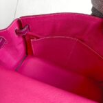 Hermes Kelly 32CM Tosca Pink Epsom Leather With Palladium Hardware Bag #RTTE-1 - Image 40