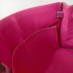 Hermes Kelly 32CM Tosca Pink Epsom Leather With Palladium Hardware Bag #RTTE-1 - Image 41