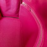 Hermes Kelly 32CM Tosca Pink Epsom Leather With Palladium Hardware Bag #RTTE-1 - Image 45