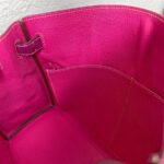 Hermes Kelly 32CM Tosca Pink Epsom Leather With Palladium Hardware Bag #RTTE-1 - Image 44