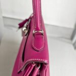 Hermes Kelly 32CM Tosca Pink Epsom Leather With Palladium Hardware Bag #RTTE-1 - Image 10