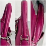 Hermes Kelly 32CM Tosca Pink Epsom Leather With Palladium Hardware Bag #RTTE-1 - Image 22