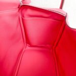 Hermes Lindy 30CM Rose Lipstick Evercolor Leather with Palladium-plated Hardware #RTEO-1 - Image 39