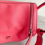 Hermes Lindy 30CM Rose Lipstick Evercolor Leather with Palladium-plated Hardware #RTEO-1 - Image 11