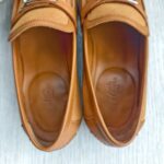 Hermes Mocassins Denstin Size 38 Palladium Hardware #ROUC-2 - Image 8