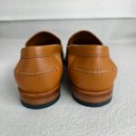 Hermes Mocassins Denstin Size 38 Palladium Hardware #ROUC-2 - Image 9