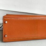 Hermes Sellier Kelly 32cm Brown-Gold Cherve Coromandel (Goatskin ) Leather With Palladium Hardware Bag #ROUY-1 - Image 10