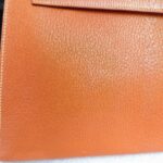 Hermes Sellier Kelly 32cm Brown-Gold Cherve Coromandel (Goatskin ) Leather With Palladium Hardware Bag #ROUY-1 - Image 34