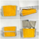 Hermes Tapidcell Pouch Yellow Canvas Bag #RTRE-18 - Image 2