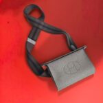 Hermes Videpoches Dark Grey Togo Leather with Palladium Plated Hardware Bag #ROEY-1