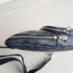 LV Avenue World Map Bumbag Black/Grey Damier Graphite Coated Canvas/Leather and Silver Hardware #RTET-1 - Image 11