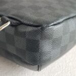 LV Avenue World Map Bumbag Black/Grey Damier Graphite Coated Canvas/Leather and Silver Hardware #RTET-1 - Image 17