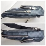 LV Avenue World Map Bumbag Black/Grey Damier Graphite Coated Canvas/Leather and Silver Hardware #RTET-1 - Image 8