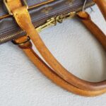 LV Document Bag Brown Monogram Coated Canvas with Leather and Gold Hardware #RTUO-2 - Image 19