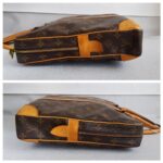 LV Document Bag Brown Monogram Coated Canvas with Leather and Gold Hardware #RTUO-2 - Image 7