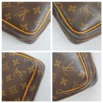 LV Document Bag Brown Monogram Coated Canvas with Leather and Gold Hardware #RTUO-2 - Image 13