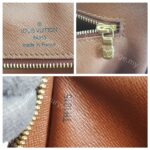 LV Document Bag Brown Monogram Coated Canvas with Leather and Gold Hardware #RTUO-2 - Image 22