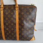 LV Document Bag Brown Monogram Coated Canvas with Leather and Gold Hardware #RTUO-2 - Image 6
