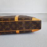 LV Document Bag Brown Monogram Coated Canvas with Leather and Gold Hardware #RTUO-2 - Image 12