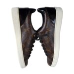 LV Frontrow Size 36 Sneaker Brown Monogram Coated Canvas with Gold Hardware #RKUT-8 - Image 4