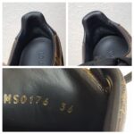 LV Frontrow Size 36 Sneaker Brown Monogram Coated Canvas with Gold Hardware #RKUT-8 - Image 9