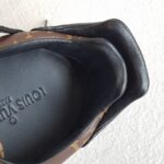 LV Frontrow Size8 Sneaker Brown Monogram Coated Canvas with Silver Hardware #RKUT-2 - Image 10