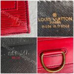 LV Lena Clutch Red Epi Leather with Gold Hardware #ROER-10 - Image 16