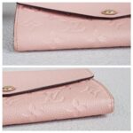 LV Sarah Wallet M64082 Pink Empreinte Leather with Gold Hardware #RTOK-4 - Image 10