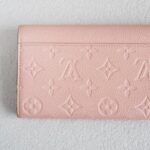 LV Sarah Wallet M64082 Pink Empreinte Leather with Gold Hardware #RTOK-4 - Image 5