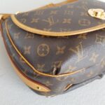 LV Tulum PM Shoulder Bag Brown Monogram Coated Canvas with Leather and Gold Hardware #RSRK-1 - Image 16