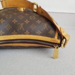 LV Tulum PM Shoulder Bag Brown Monogram Coated Canvas with Leather and Gold Hardware #RSRK-1 - Image 10