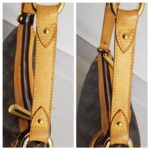 LV Tulum PM Shoulder Bag Brown Monogram Coated Canvas with Leather and Gold Hardware #RSRK-1 - Image 17