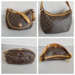 LV Tulum PM Shoulder Bag Brown Monogram Coated Canvas with Leather and Gold Hardware #RSRK-1 - Image 2