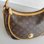 LV Tulum PM Shoulder Bag Brown Monogram Coated Canvas with Leather and Gold Hardware #RSRK-1 - Image 3