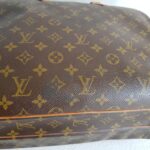 LV Vintage Document Bag Brown Monogram Coated Canvas with Leather and Gold Hardware #RTCY-3 - Image 14